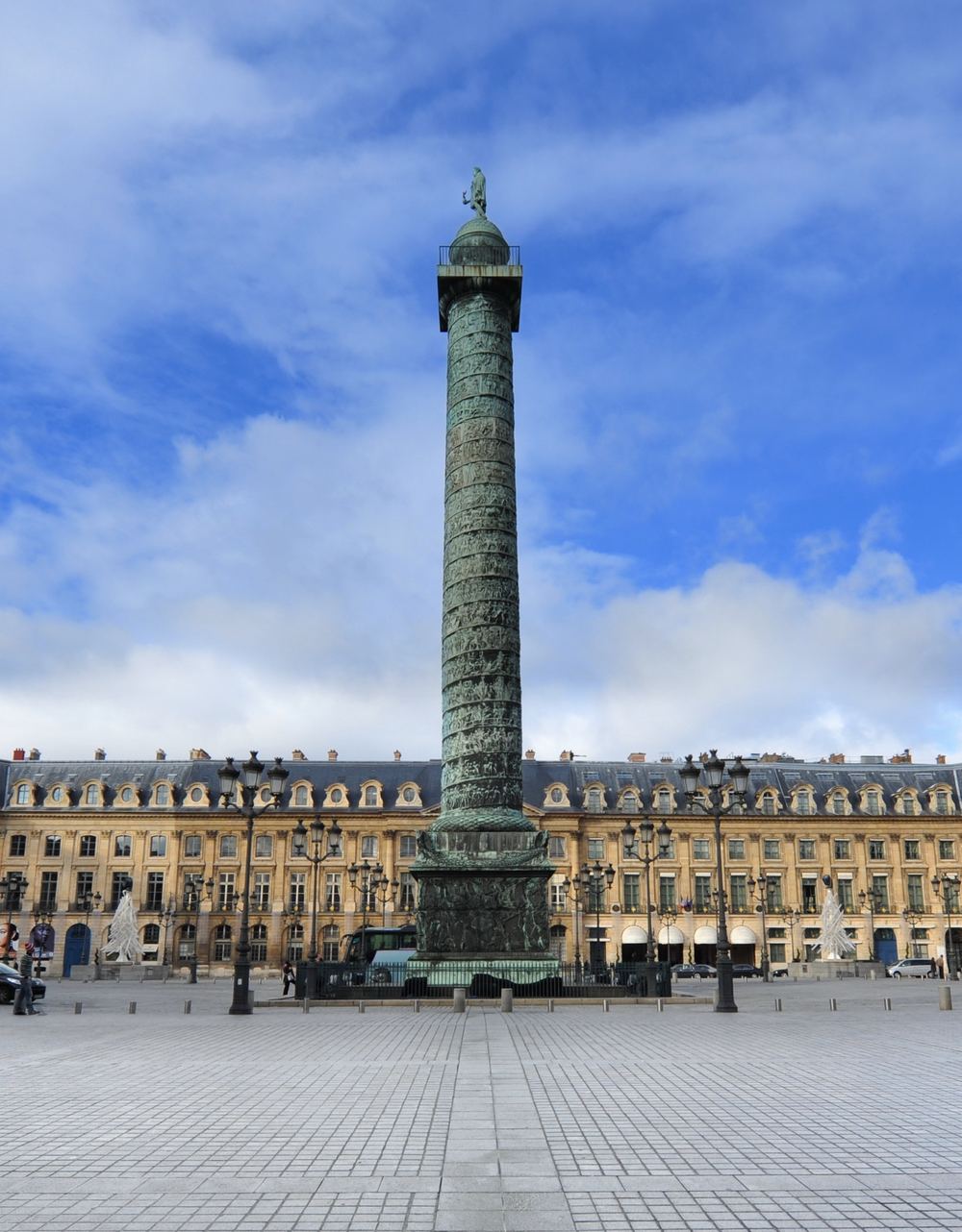 La place Vendôme à Paris